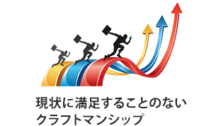 現状に満足することのないクラフトマンシップ